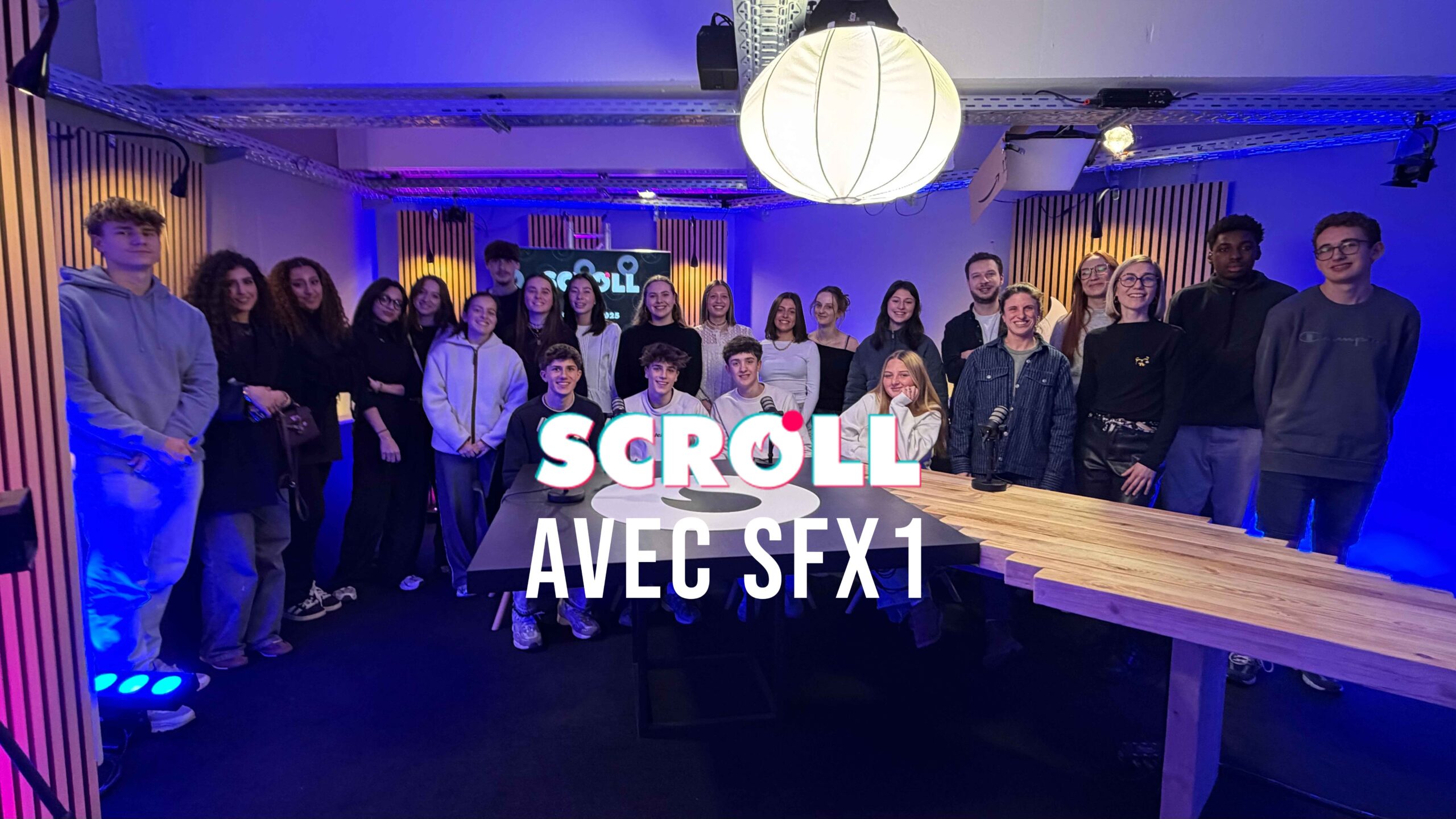 Scroll avec SFX1 : TikTok